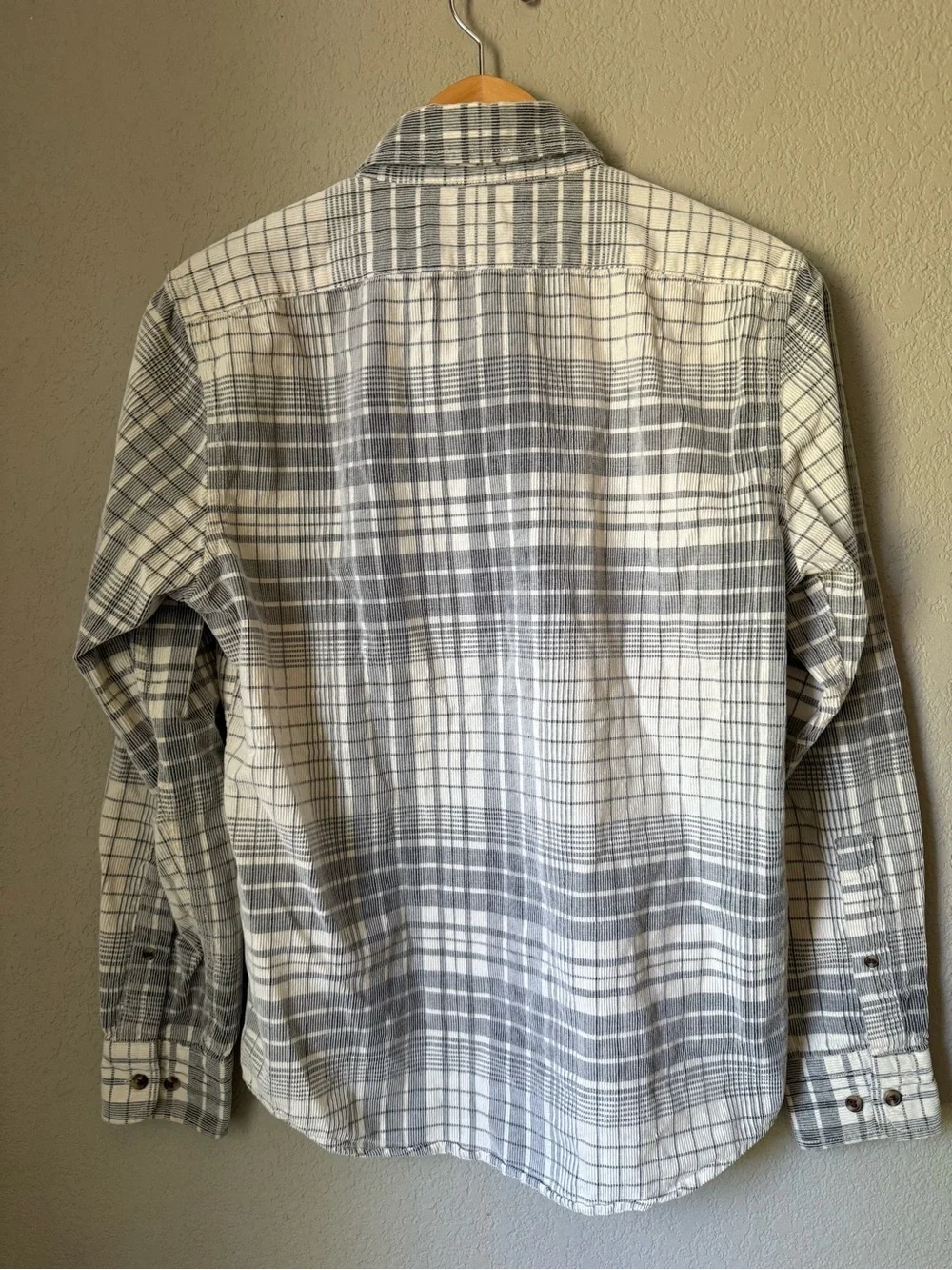 Banana Republic | Corduroy| Plaid Button-Down Shirt